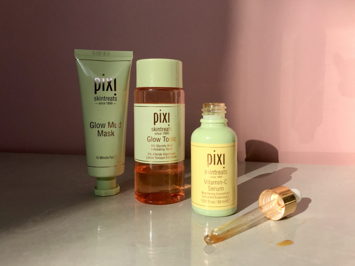 5 Pixi Skincare products