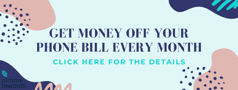 airtime rewards promo code, save money on your phone bill