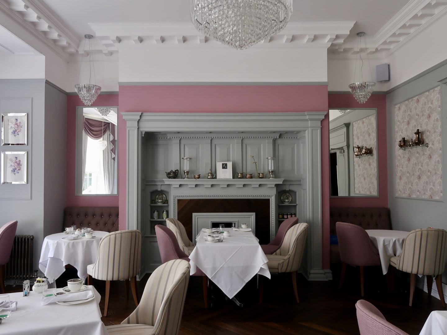Laura Ashley Tea Room at Burnham Beeches Hotel Review