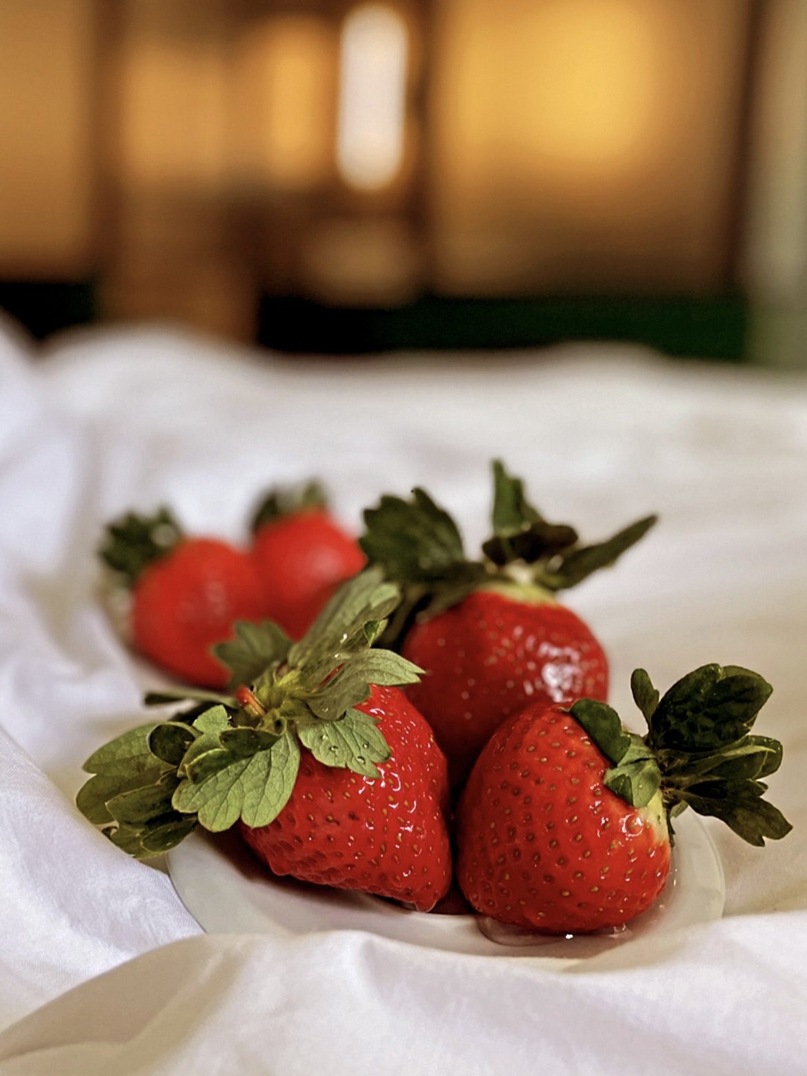 Things to do in Porto - fresh Strawberries from Mercado do Bolhão