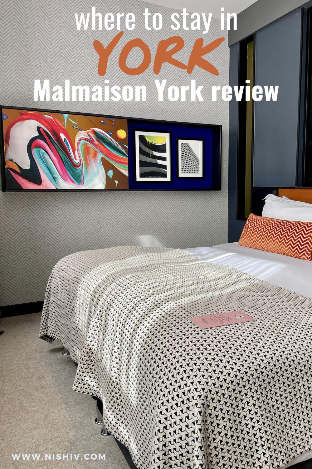 where to stay in york: malmaison york review