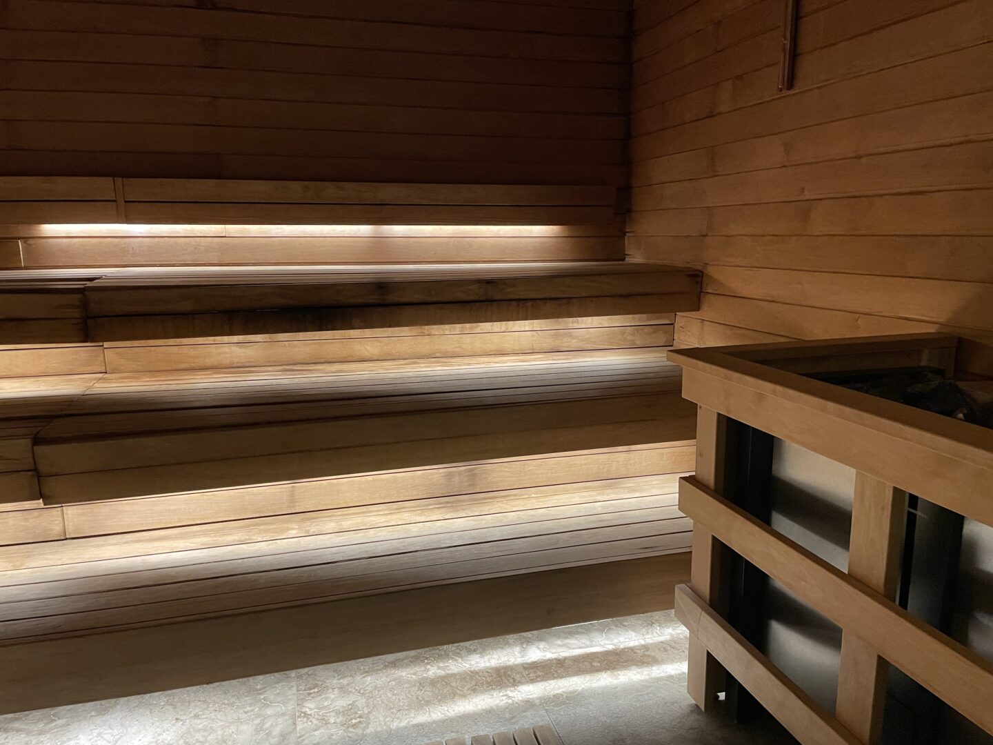 sauna at Hedonic Spa at Grand Poet Hotel by Semarah