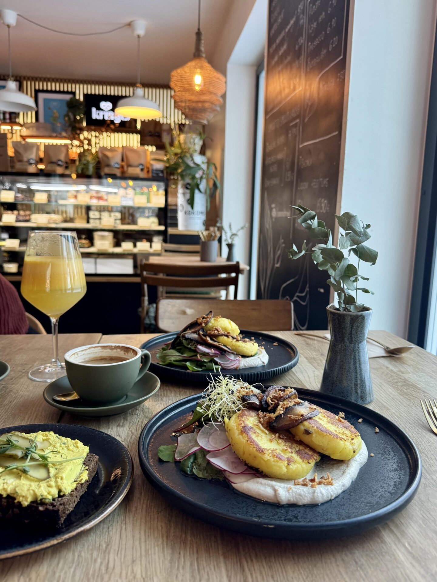 potato pancakes at Kringel, Tallinn