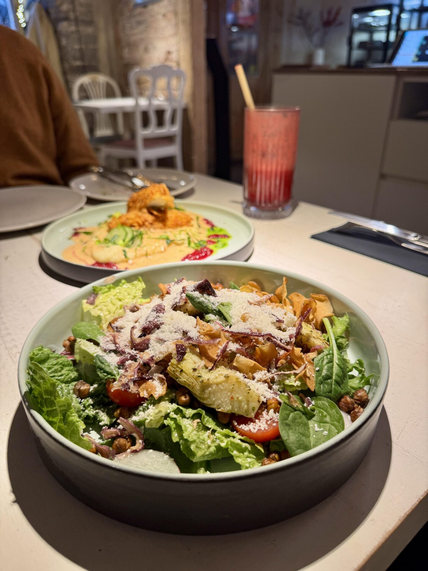 Caesar Salad at Vegan Restoran V