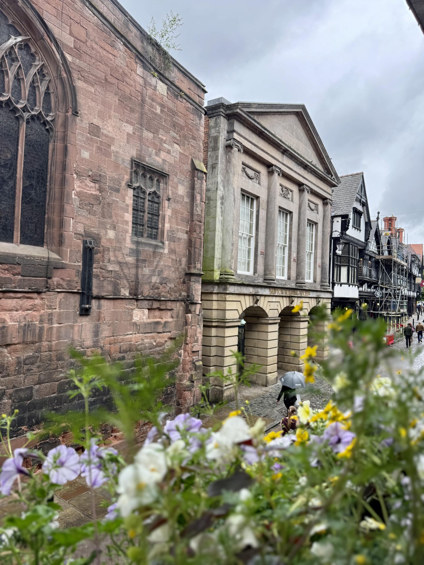 The view from Chester Rows