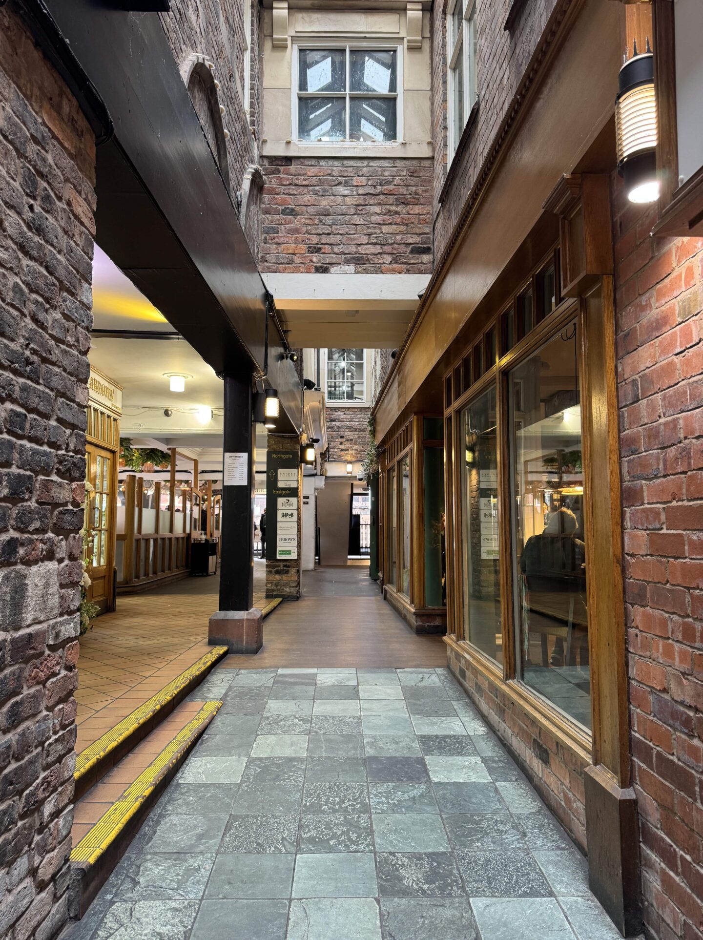 inside Chester Rows