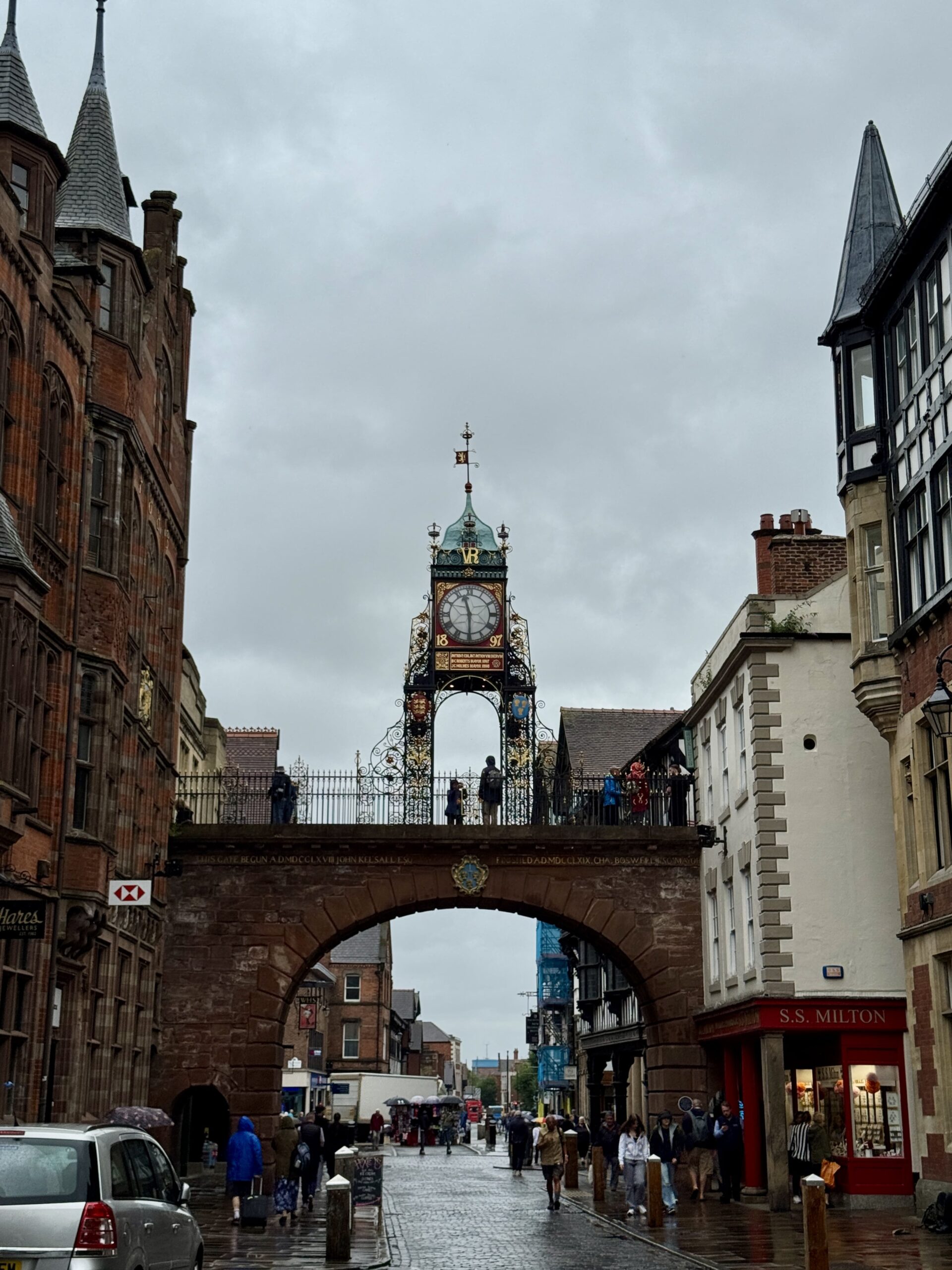 Eastgate clock in Chester