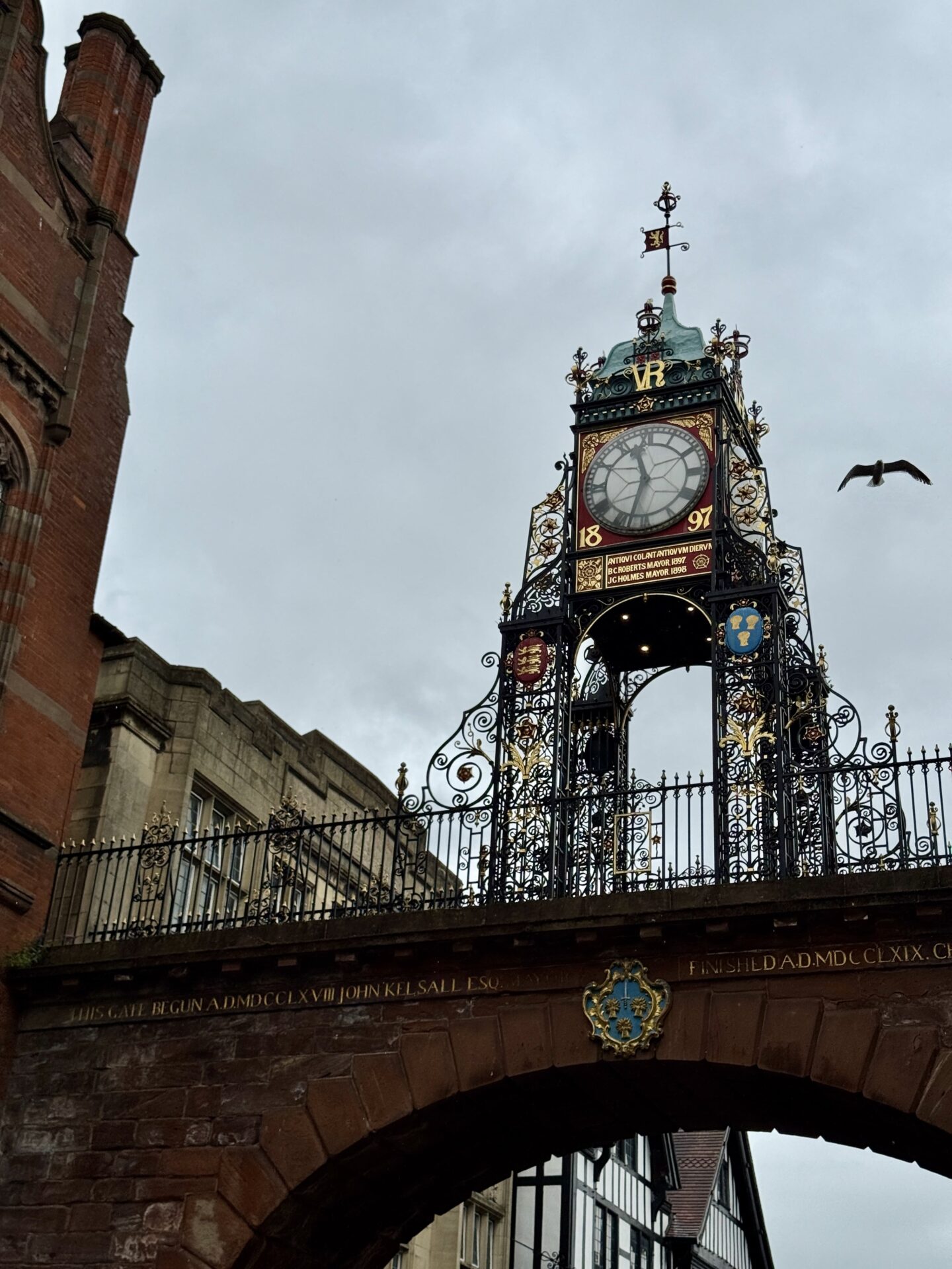 Eastgate clock in Chester