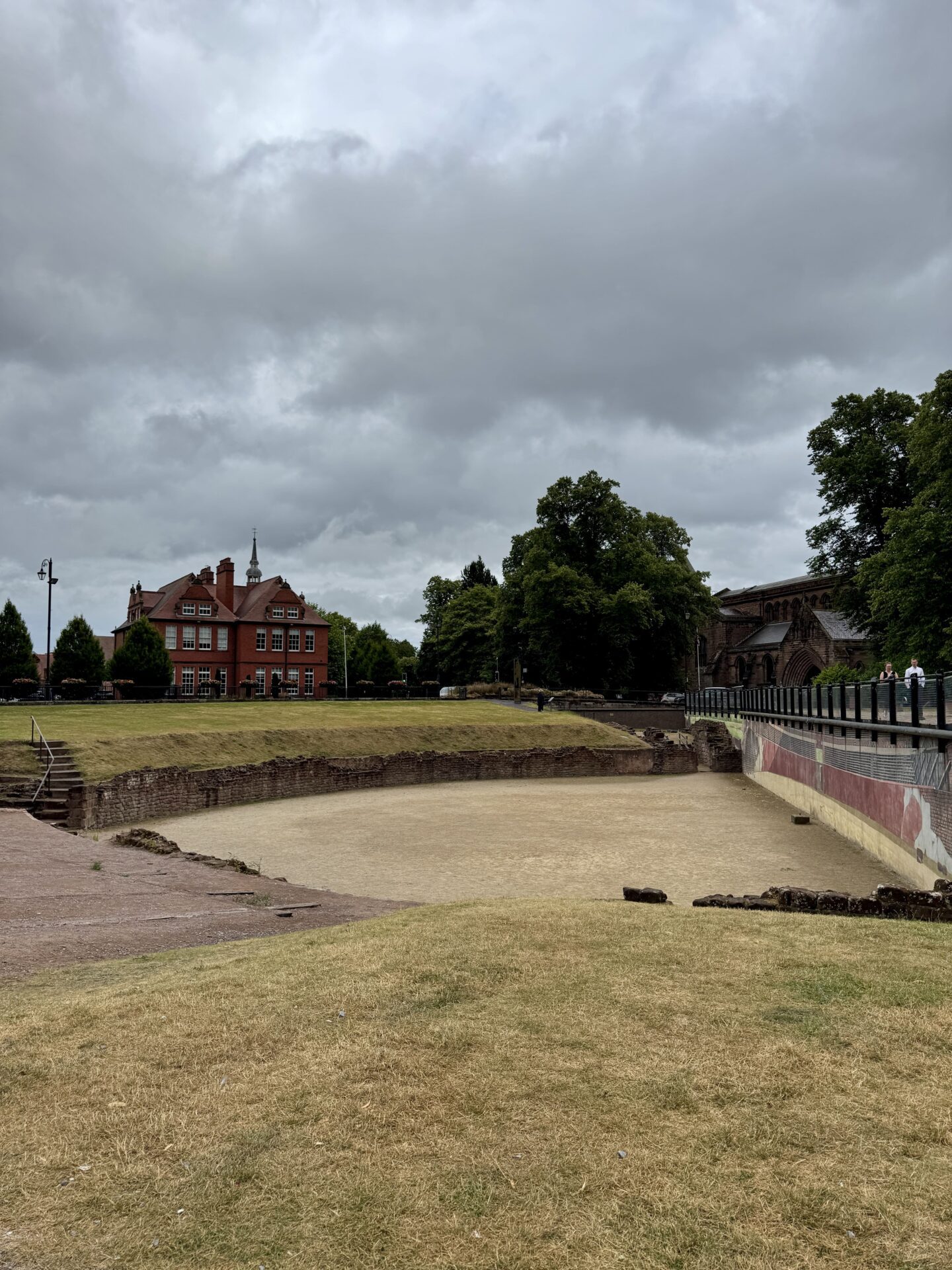 the Roman Amphitheatre in Chester