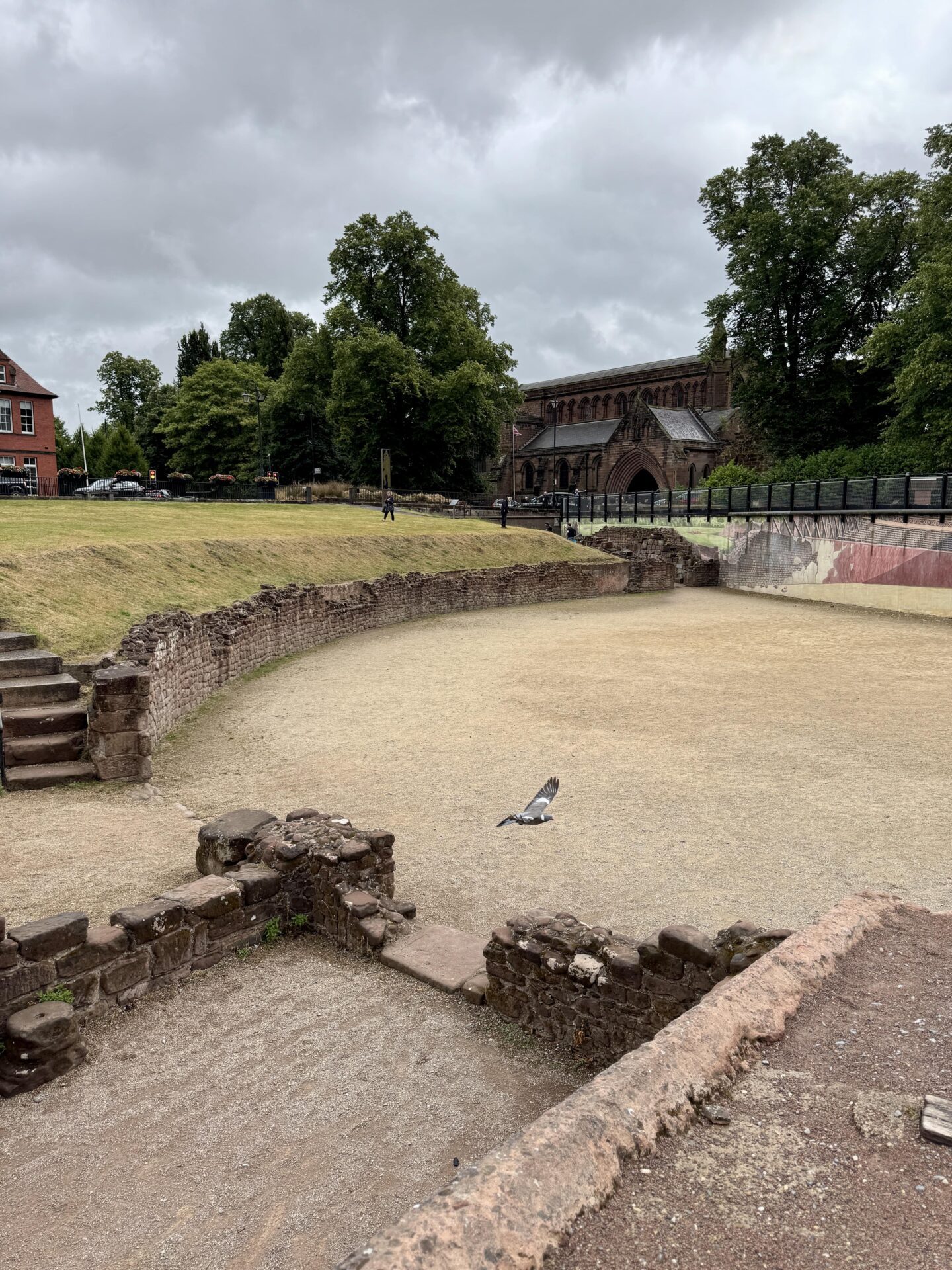 the Roman Amphitheatre in Chester