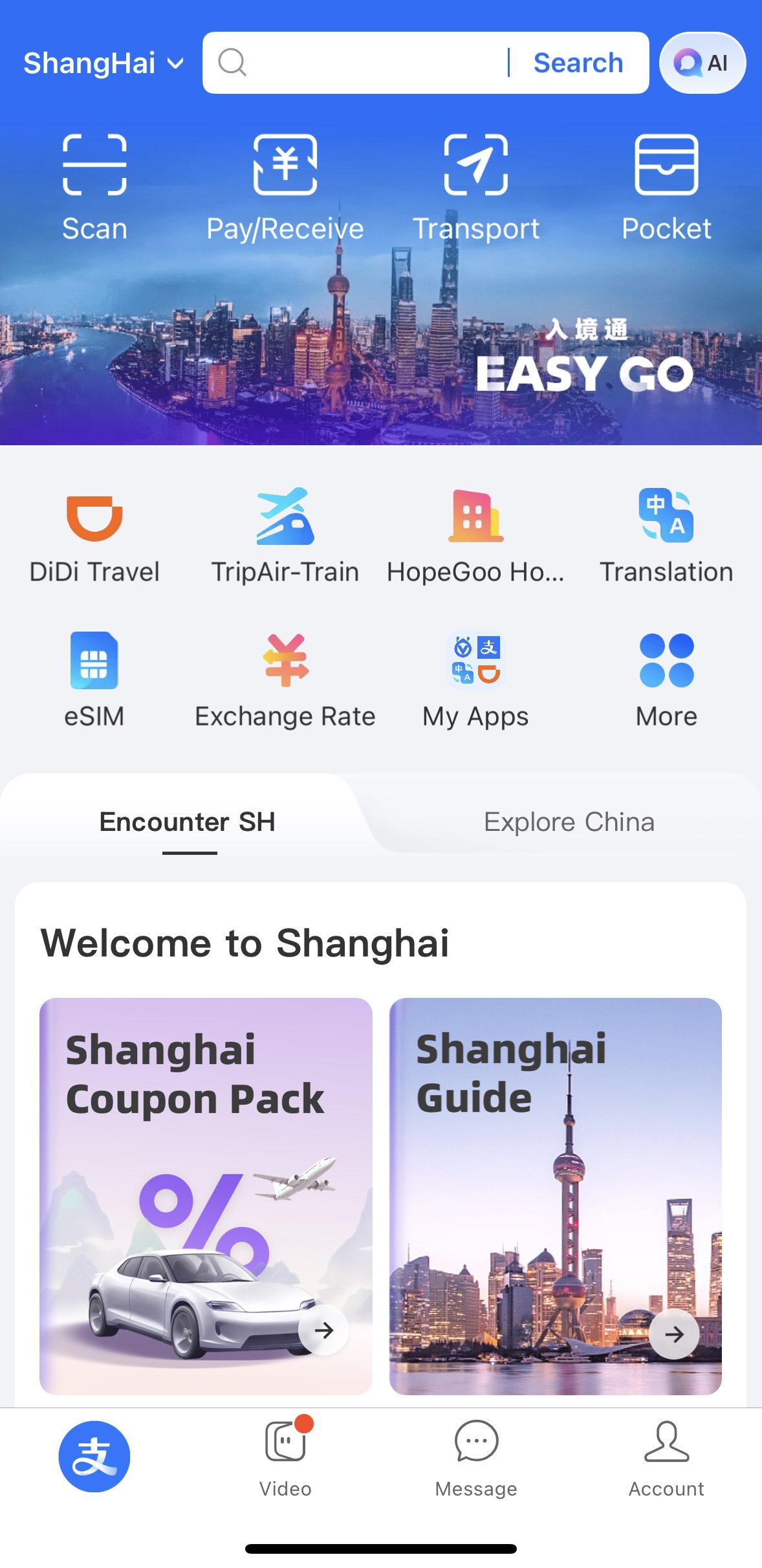 Alipay App for China