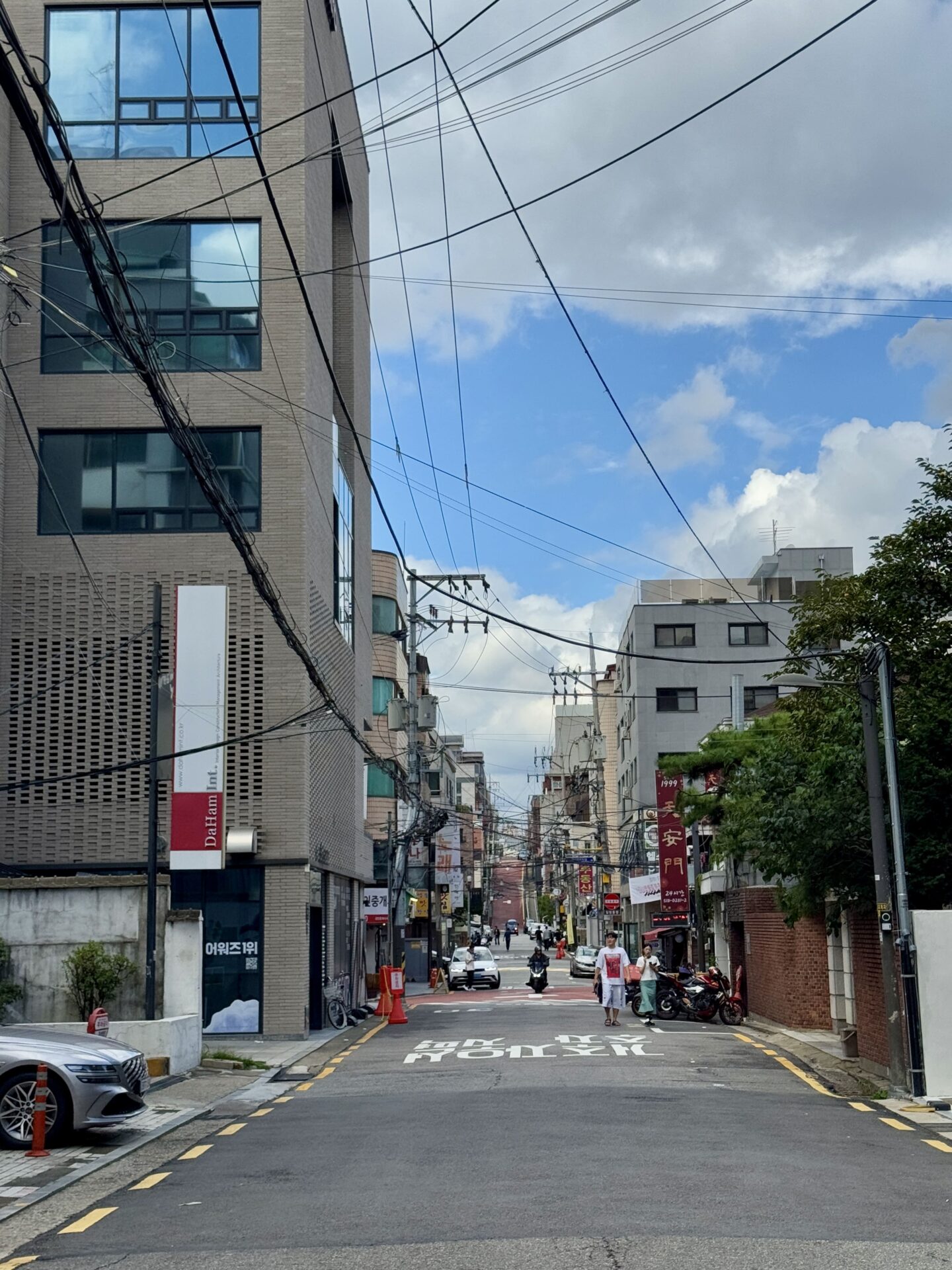 The back streets of Gangnam