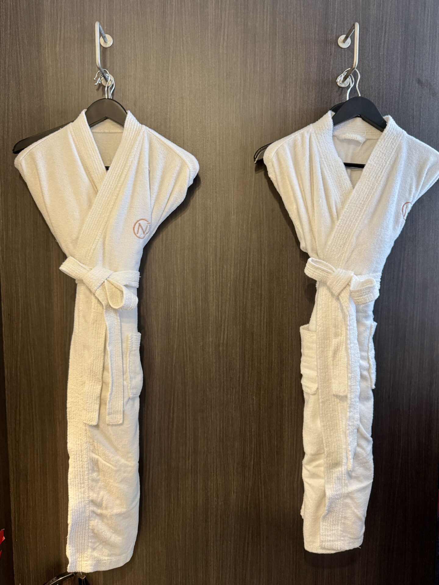 bath robes at Nine Tree by Parnas Seoul Myeongdong II